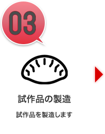 03「試作品の製造」試作品を製造します